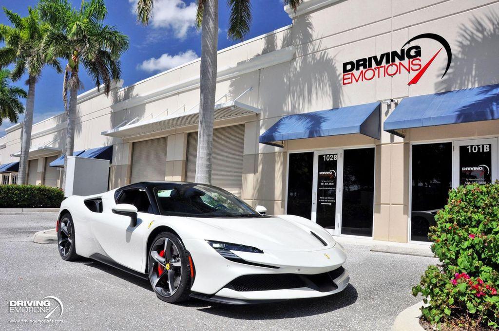 used 2024 Ferrari SF90 Spider car, priced at $589,900