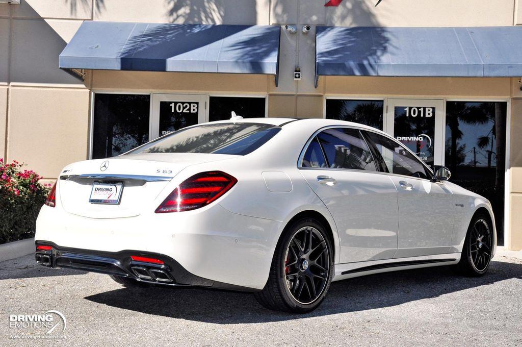 used 2020 Mercedes-Benz AMG S 63 car, priced at $104,900