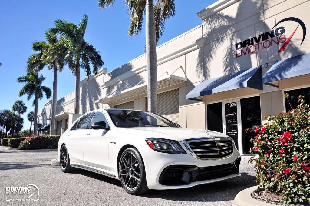 used 2020 Mercedes-Benz AMG S 63 car, priced at $104,900