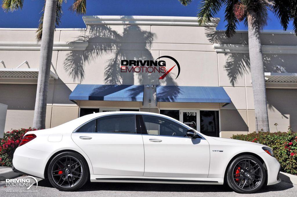 used 2020 Mercedes-Benz AMG S 63 car, priced at $104,900