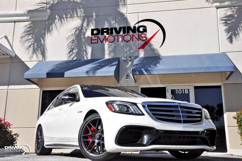 used 2020 Mercedes-Benz AMG S 63 car, priced at $104,900