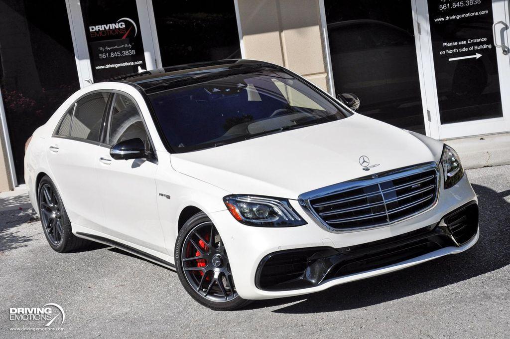used 2020 Mercedes-Benz AMG S 63 car, priced at $104,900