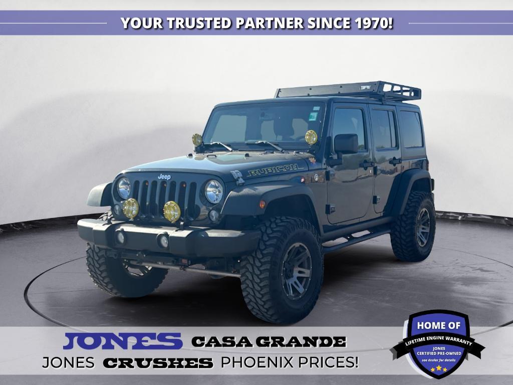 used 2016 Jeep Wrangler Unlimited car, priced at $23,434