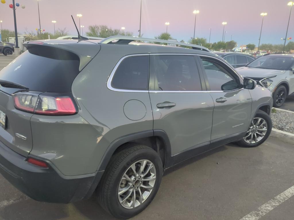 used 2021 Jeep Cherokee car, priced at $12,080