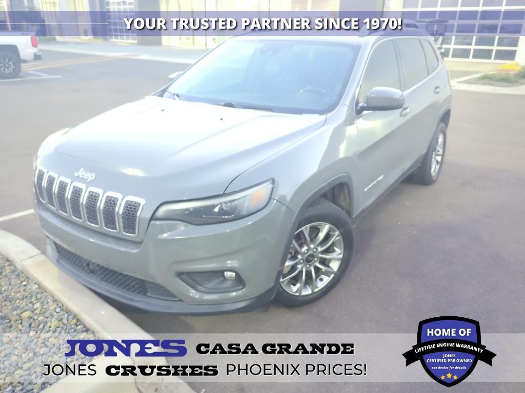 used 2021 Jeep Cherokee car, priced at $12,080