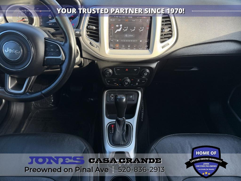 used 2021 Jeep Compass car, priced at $15,999