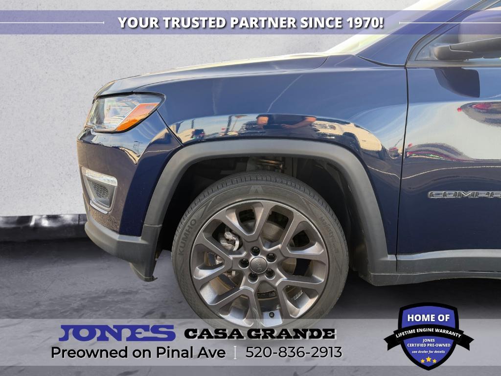 used 2021 Jeep Compass car, priced at $15,999