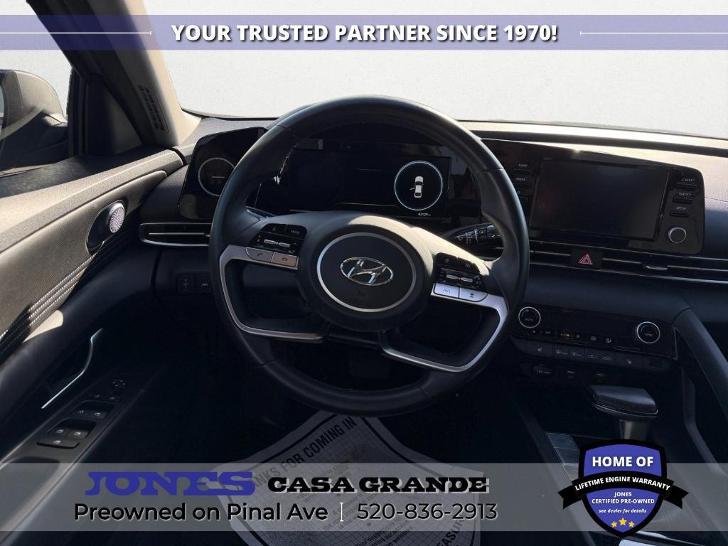 used 2021 Hyundai Elantra car, priced at $17,477