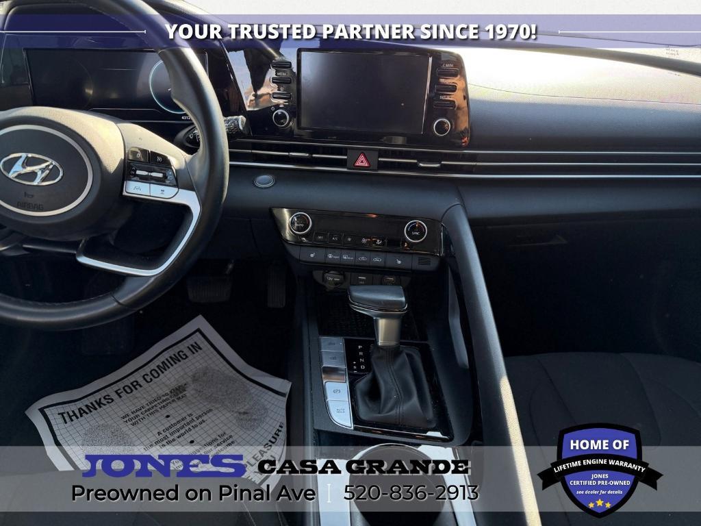 used 2021 Hyundai Elantra car, priced at $17,477