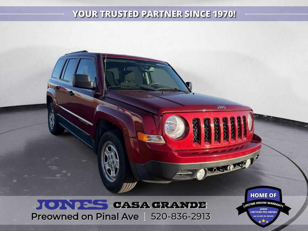 used 2017 Jeep Patriot car, priced at $9,499