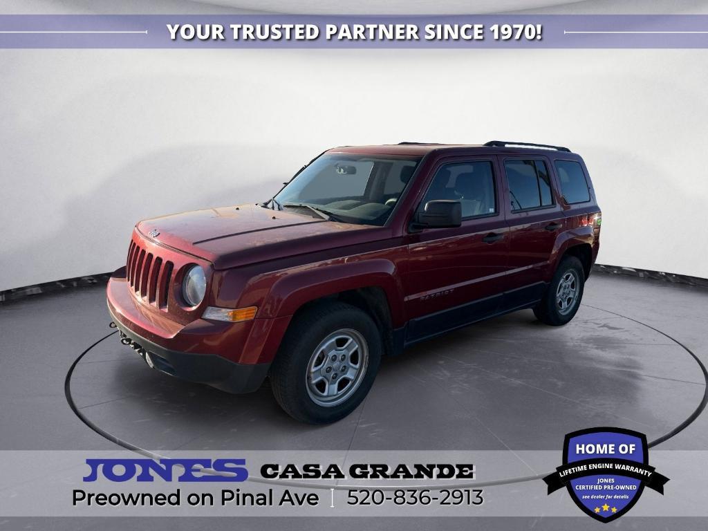 used 2017 Jeep Patriot car, priced at $9,499