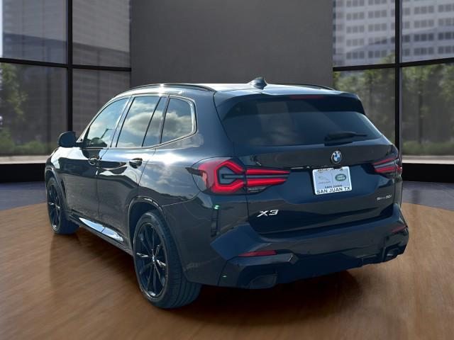 used 2023 BMW X3 car, priced at $34,995