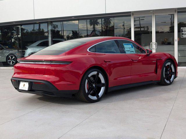 new 2025 Porsche Taycan car, priced at $150,525