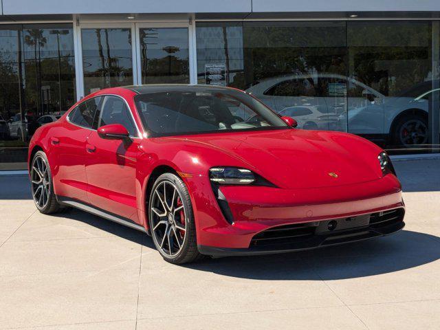 new 2024 Porsche Taycan car, priced at $156,100