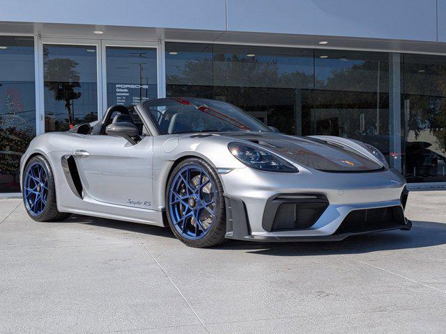 used 2025 Porsche 718 Spyder car, priced at $205,992