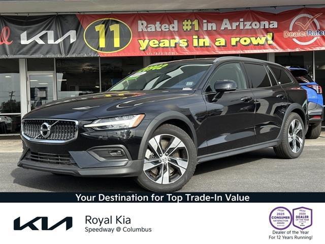 used 2021 Volvo V60 Cross Country car, priced at $20,902