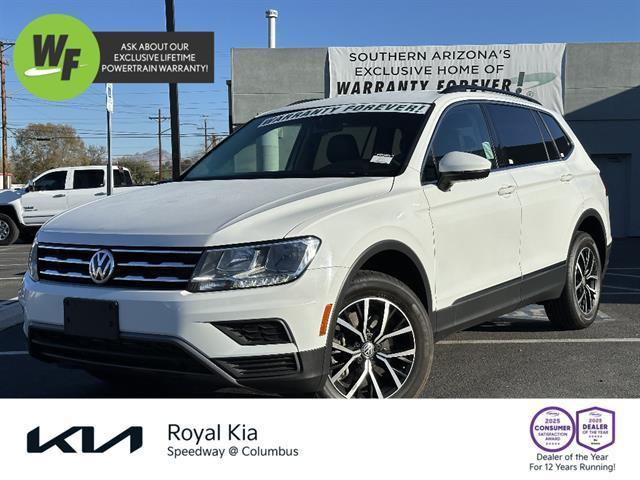 used 2021 Volkswagen Tiguan car, priced at $17,970