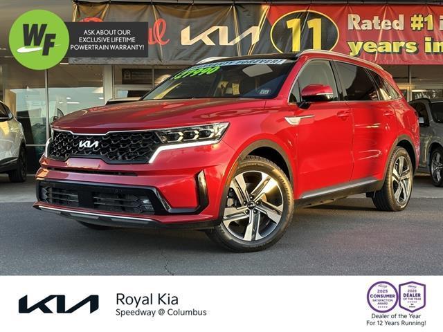 used 2022 Kia Sorento Plug-In Hybrid car, priced at $27,990