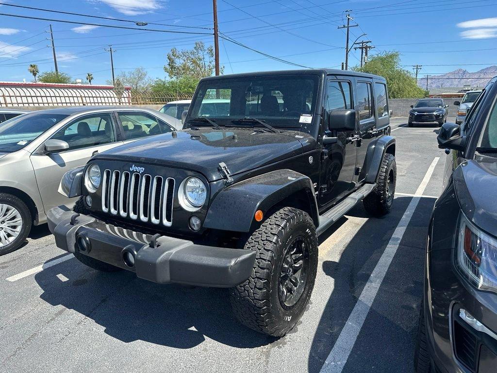 used 2016 Jeep Wrangler Unlimited car, priced at $19,489