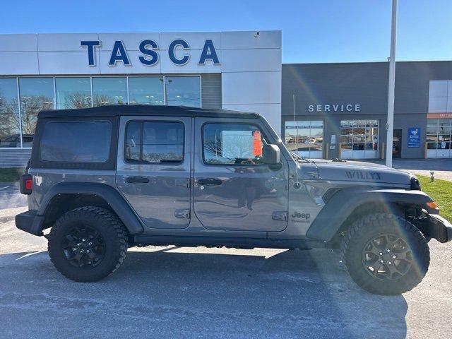 used 2021 Jeep Wrangler Unlimited car, priced at $28,900