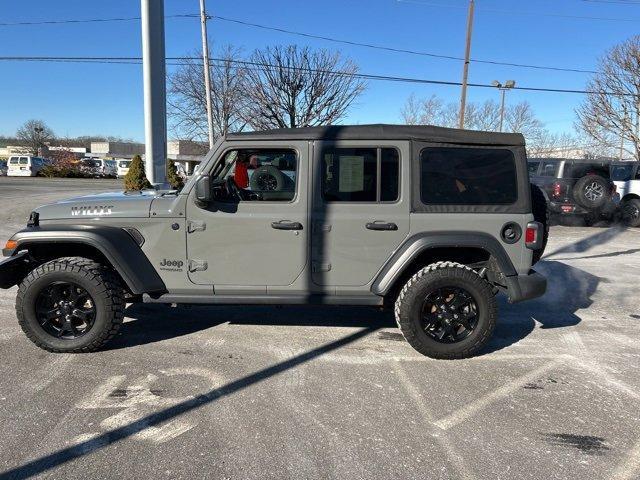 used 2021 Jeep Wrangler Unlimited car, priced at $28,900