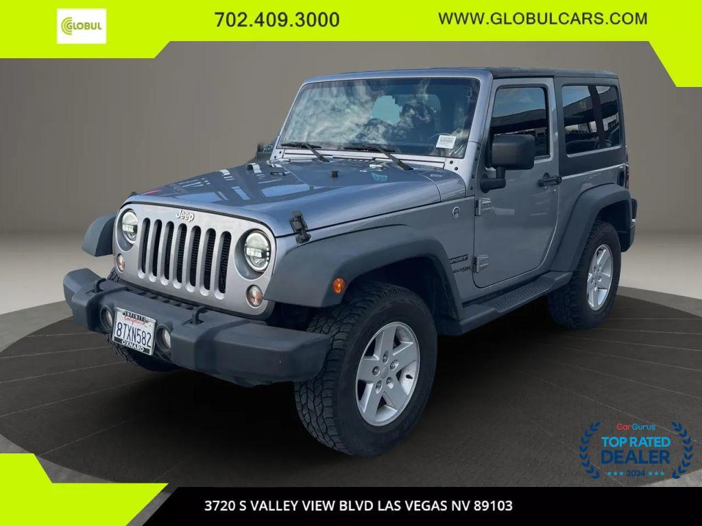 used 2018 Jeep Wrangler JK car, priced at $16,999