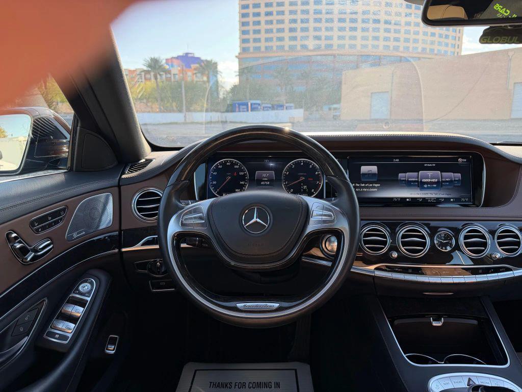 used 2017 Mercedes-Benz S-Class car, priced at $34,999