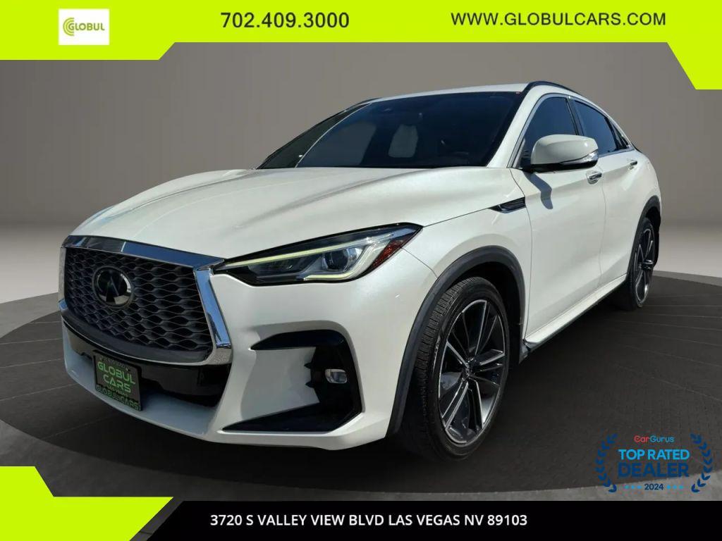 used 2022 INFINITI QX55 car, priced at $24,999