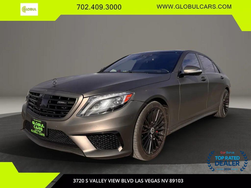 used 2017 Mercedes-Benz AMG S 63 car, priced at $41,999