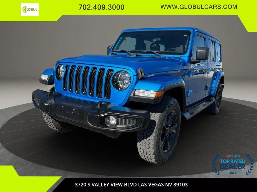 used 2021 Jeep Wrangler Unlimited car, priced at $28,999