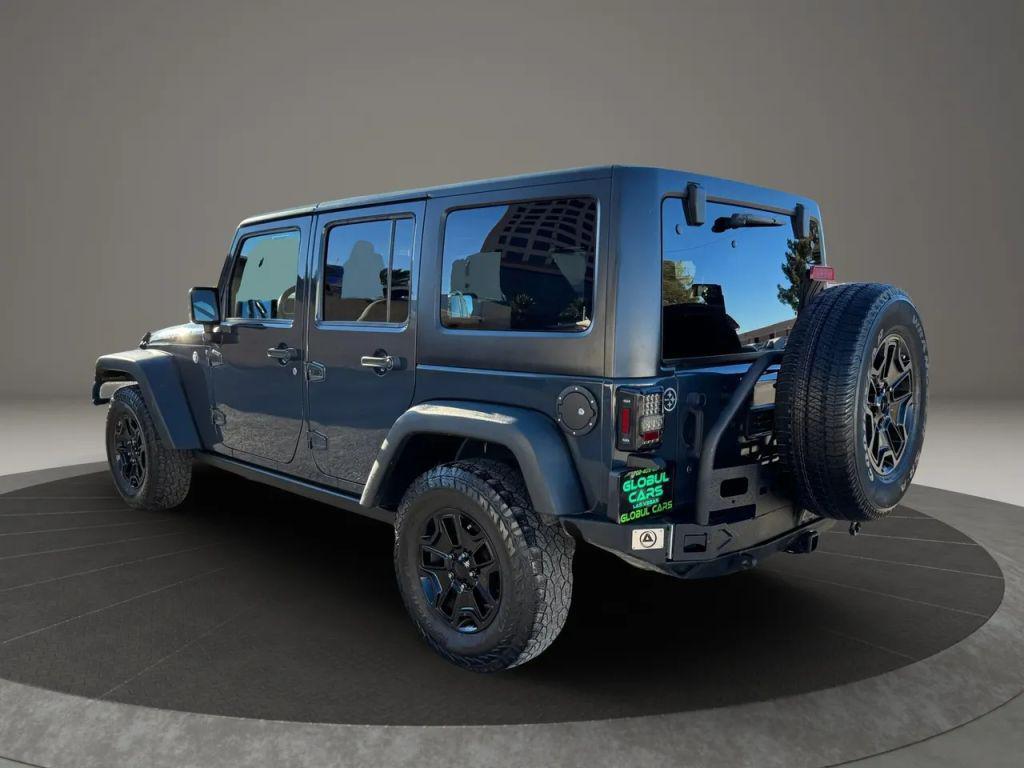 used 2017 Jeep Wrangler Unlimited car, priced at $15,999