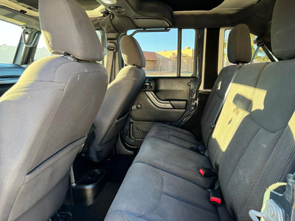 used 2017 Jeep Wrangler Unlimited car, priced at $15,999