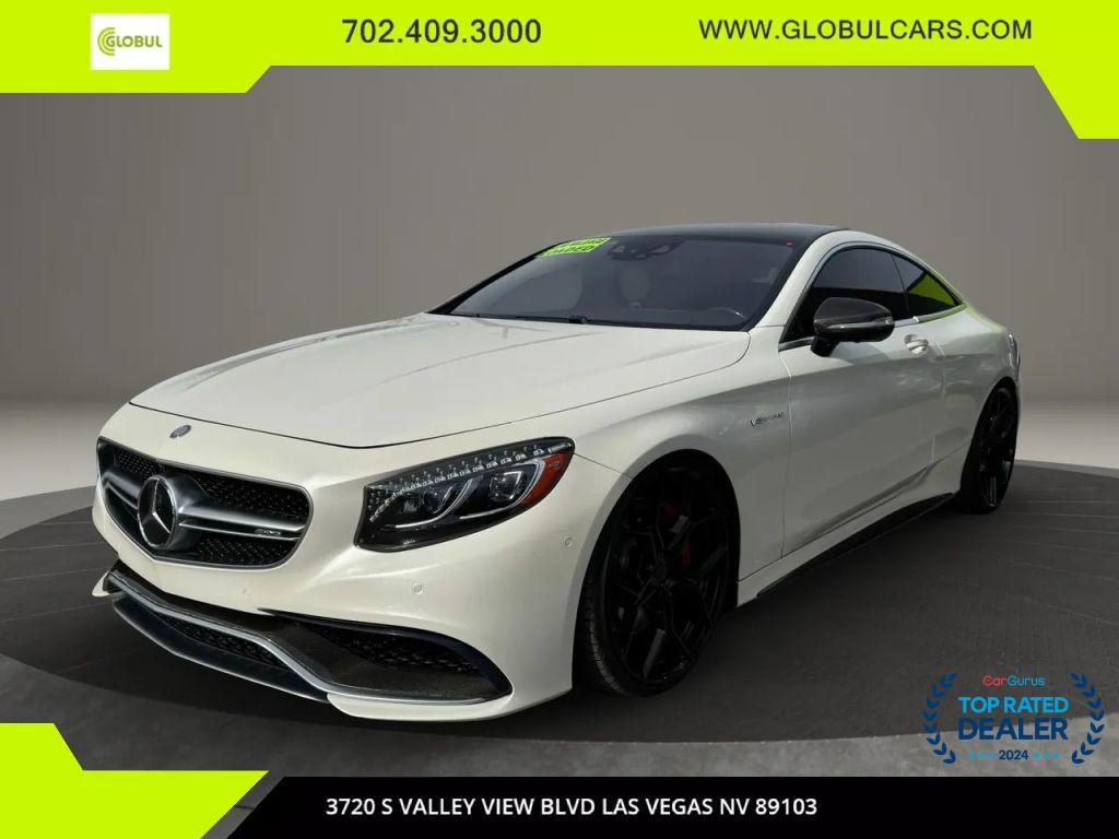 used 2016 Mercedes-Benz AMG S 63 car, priced at $49,999