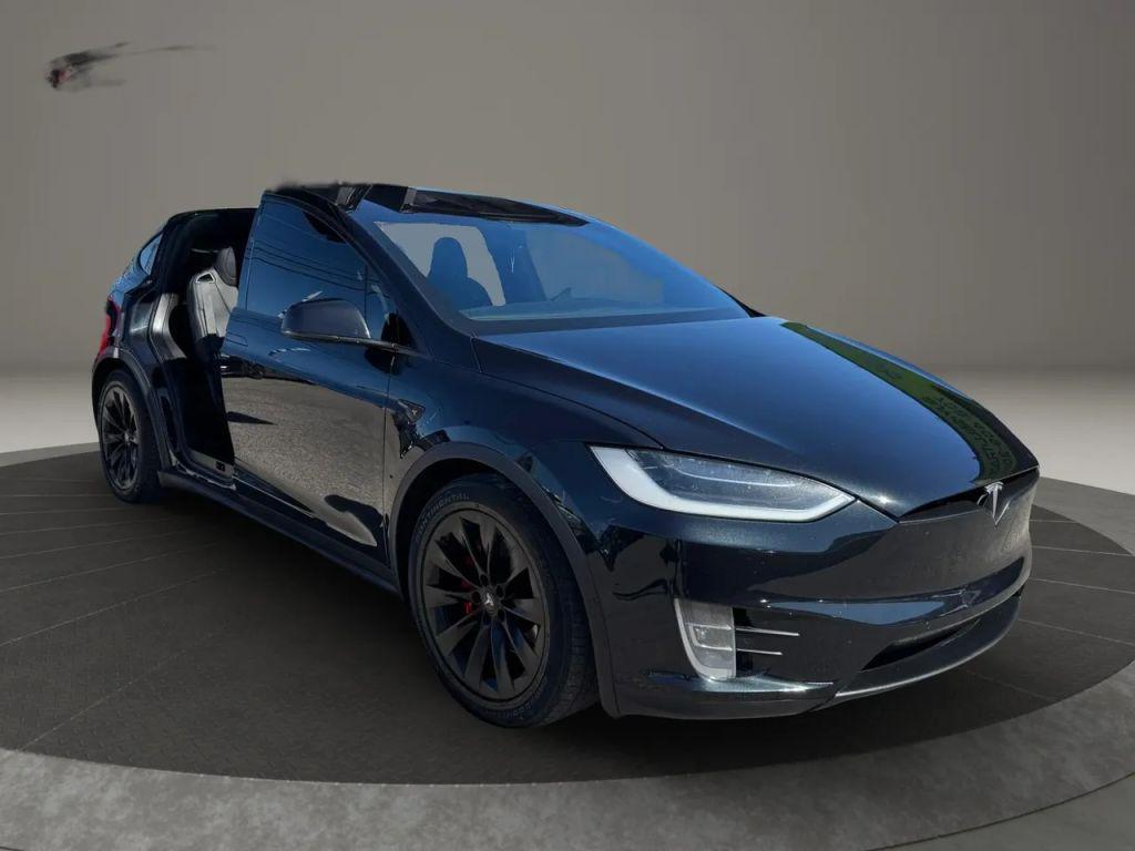 used 2017 Tesla Model X car, priced at $22,999
