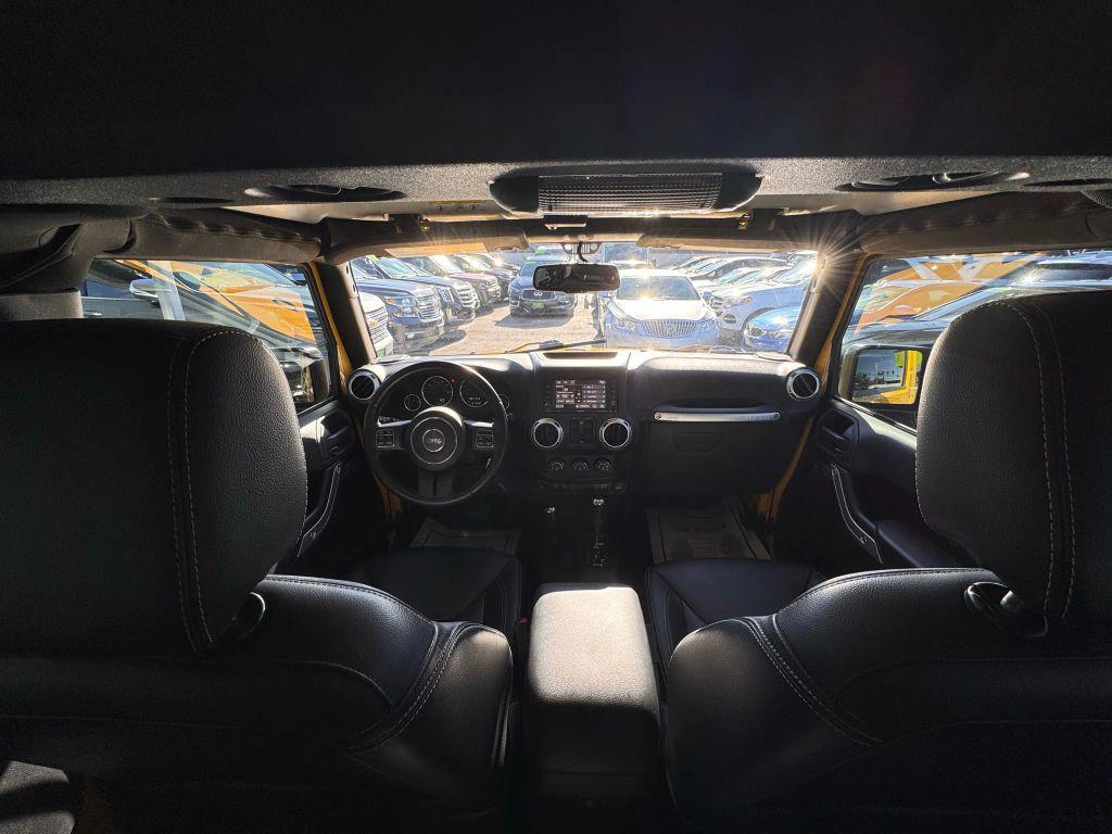 used 2015 Jeep Wrangler Unlimited car, priced at $17,999