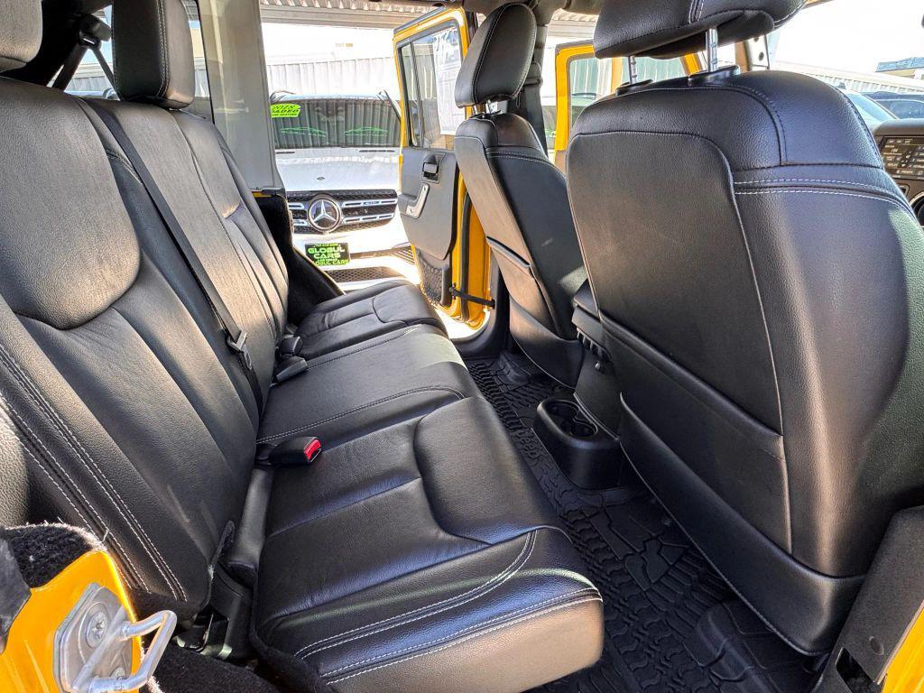 used 2015 Jeep Wrangler Unlimited car, priced at $17,999