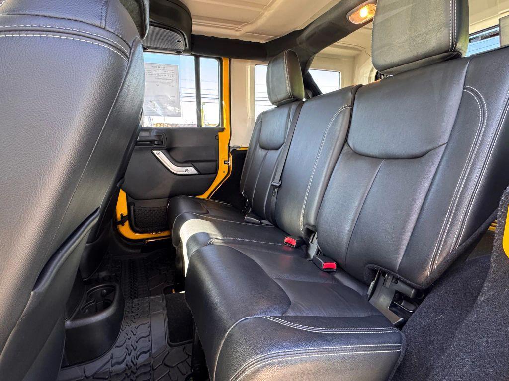used 2015 Jeep Wrangler Unlimited car, priced at $17,999