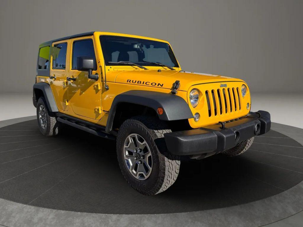 used 2015 Jeep Wrangler Unlimited car, priced at $17,999