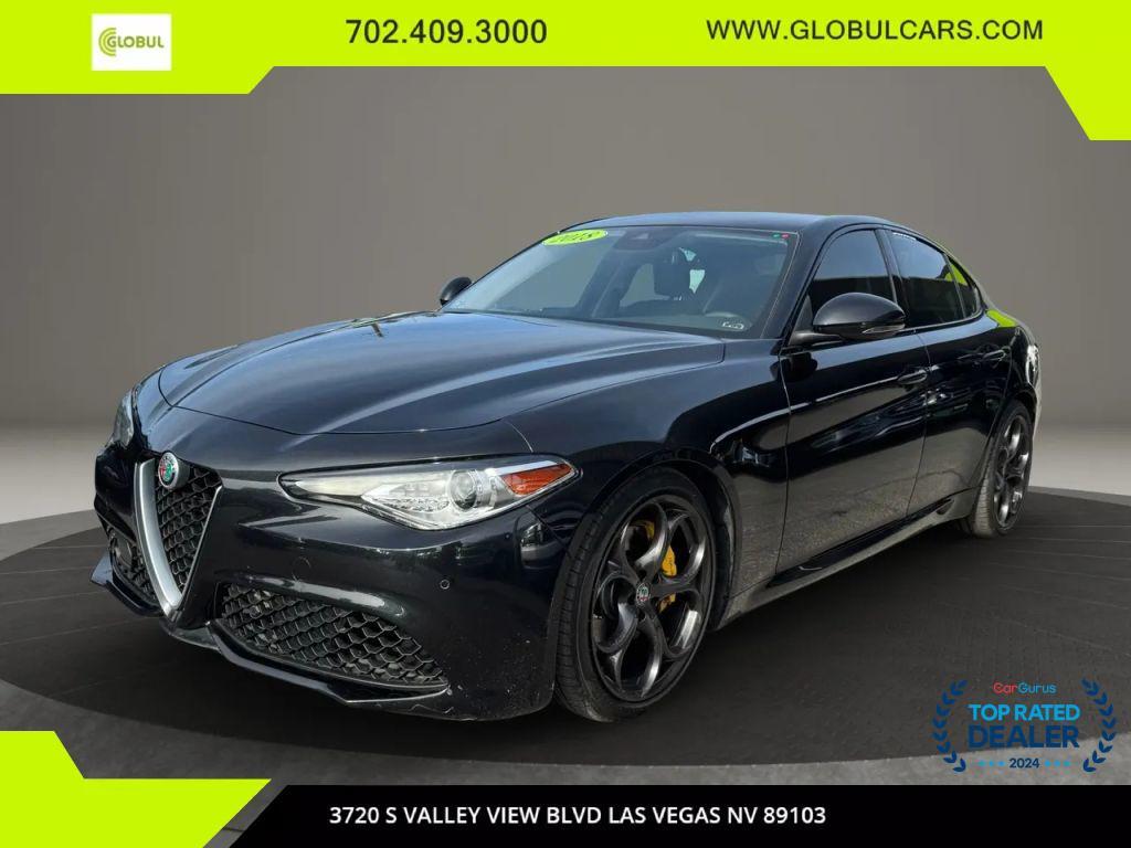 used 2018 Alfa Romeo Giulia car, priced at $16,999