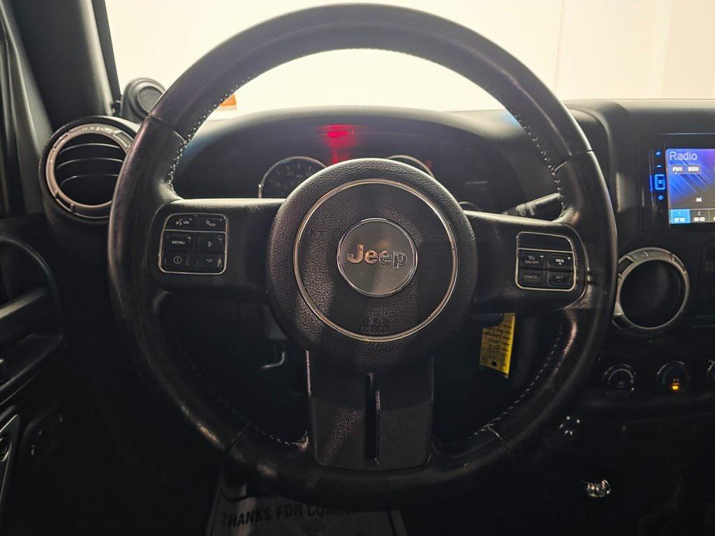 used 2013 Jeep Wrangler Unlimited car, priced at $14,870