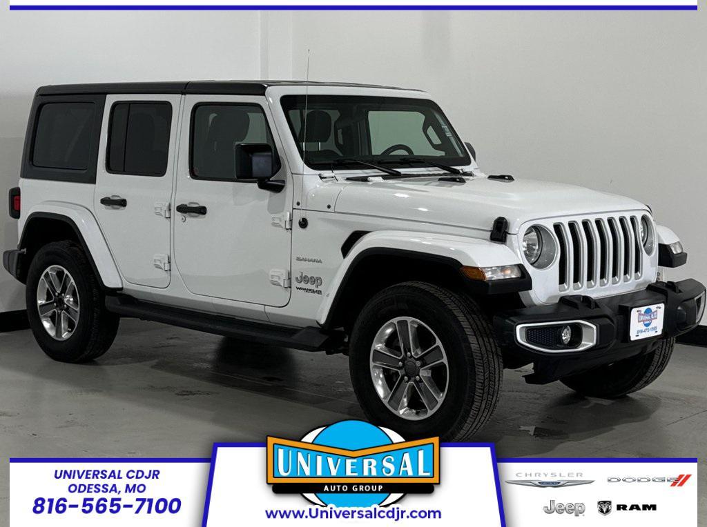 used 2021 Jeep Wrangler Unlimited car, priced at $21,960