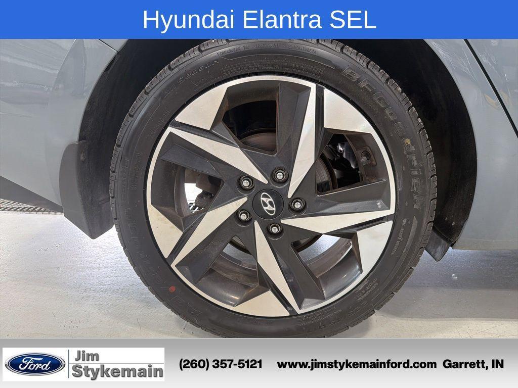 used 2023 Hyundai Elantra car, priced at $18,000