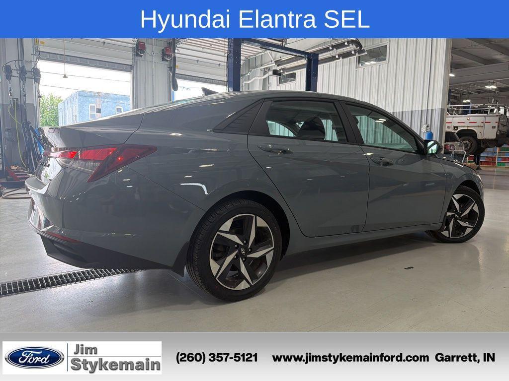 used 2023 Hyundai Elantra car, priced at $18,000