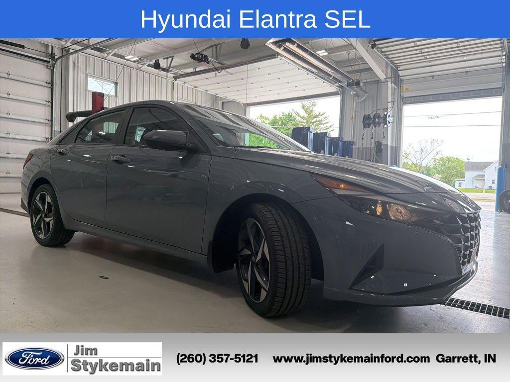 used 2023 Hyundai Elantra car, priced at $18,000