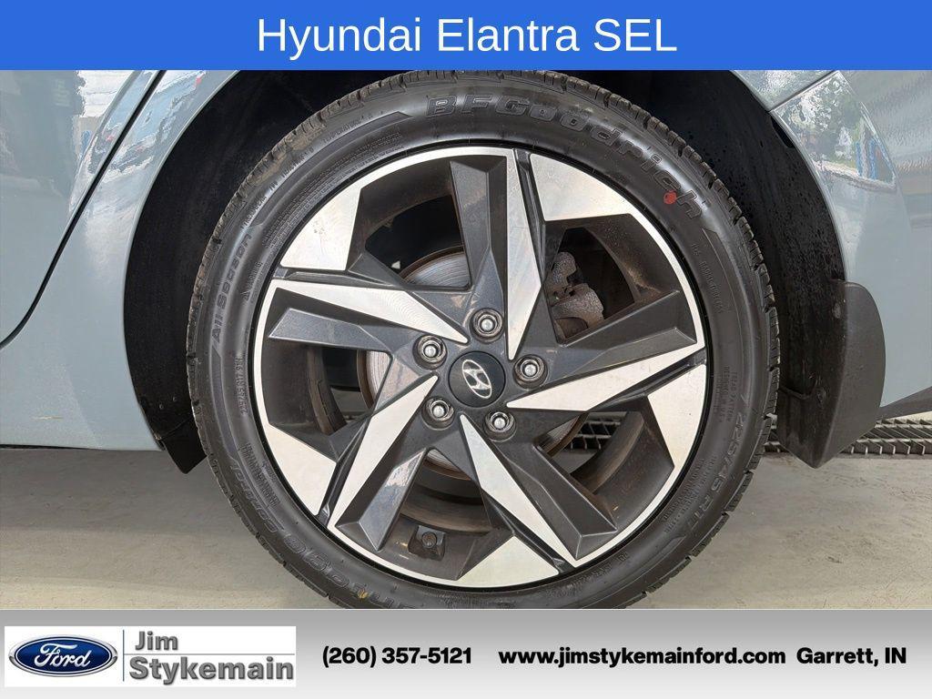 used 2023 Hyundai Elantra car, priced at $18,000