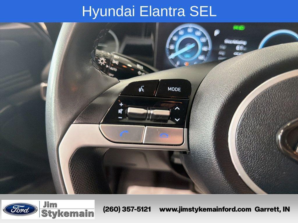 used 2023 Hyundai Elantra car, priced at $18,000