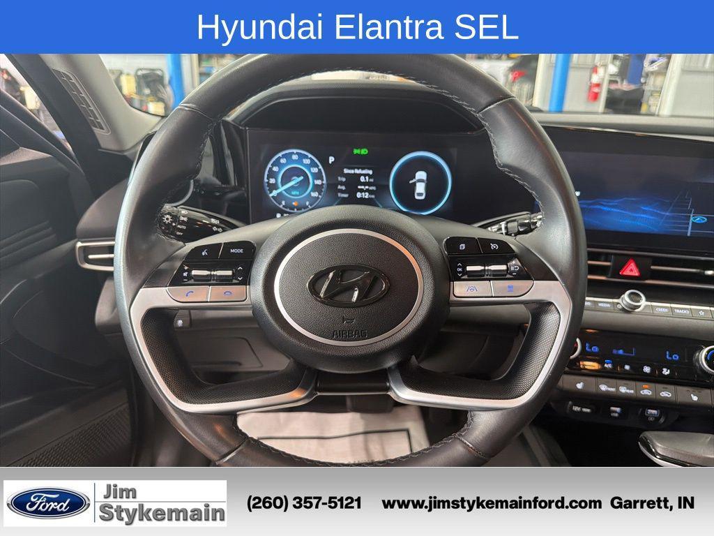 used 2023 Hyundai Elantra car, priced at $18,000