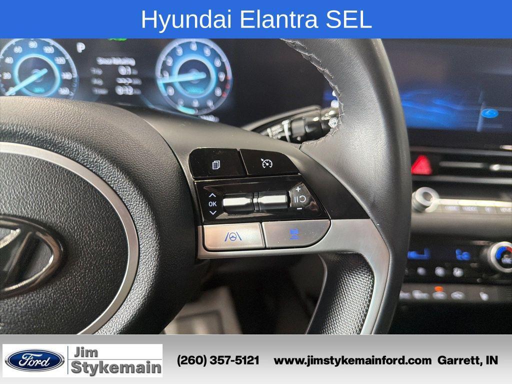 used 2023 Hyundai Elantra car, priced at $18,000