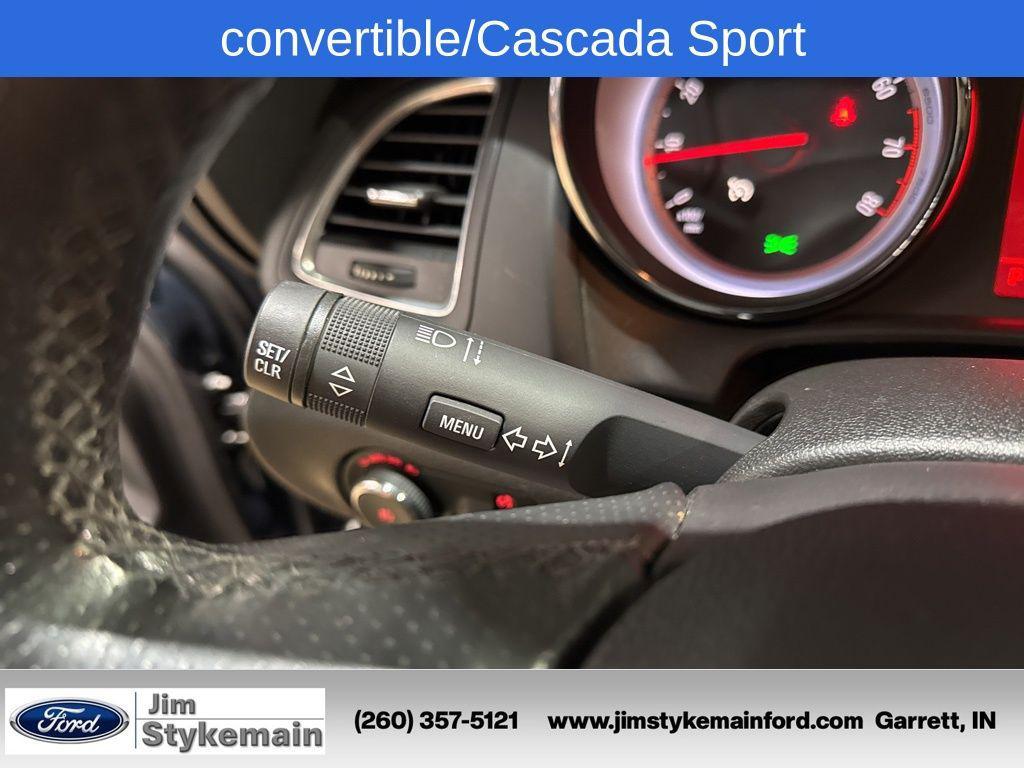 used 2018 Buick Cascada car, priced at $17,995