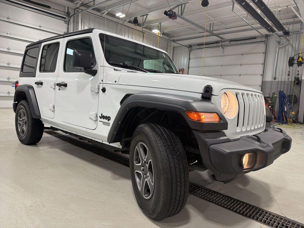 used 2021 Jeep Wrangler Unlimited car, priced at $28,000